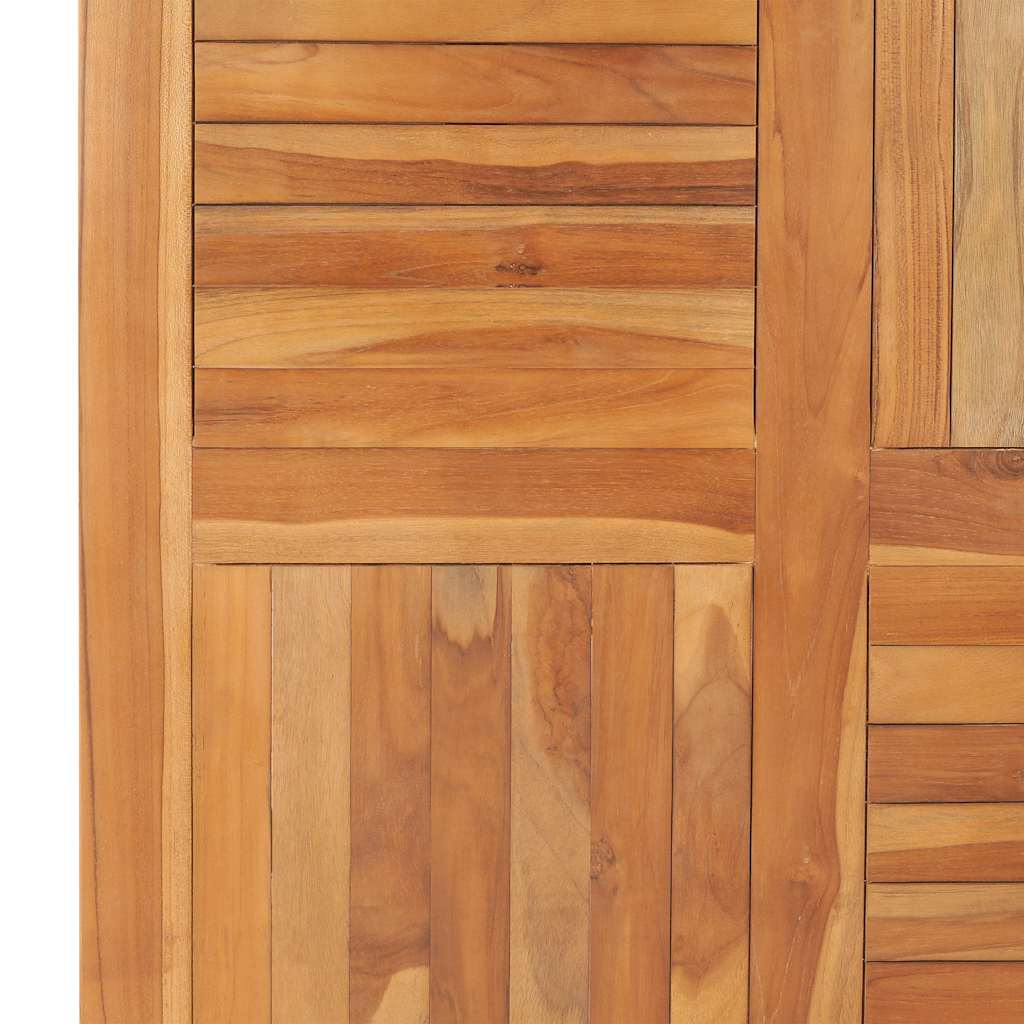 Table Top Solid Teak Wood Square 90x90x2.5 cm