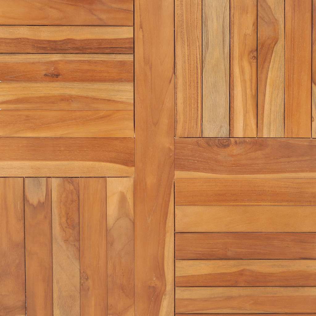 Table Top Solid Teak Wood Square 90x90x2.5 cm
