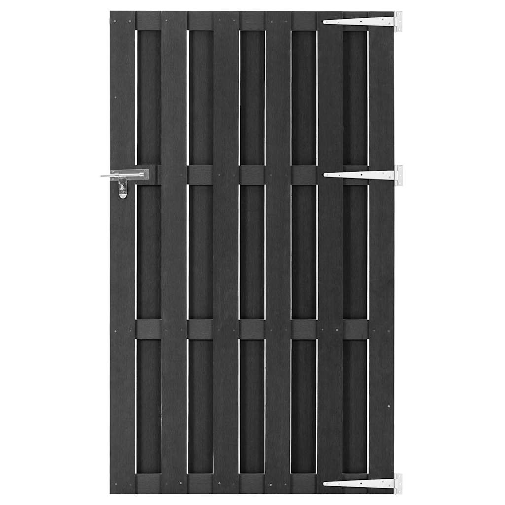 Garden Gate WPC 100x170 cm Grey