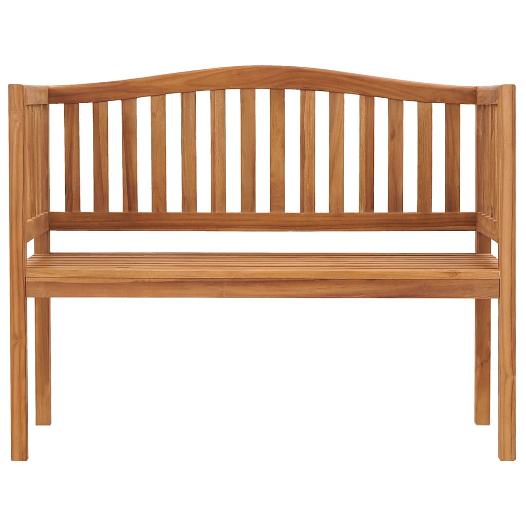 Garden Bench 120 cm Solid Teak Wood
