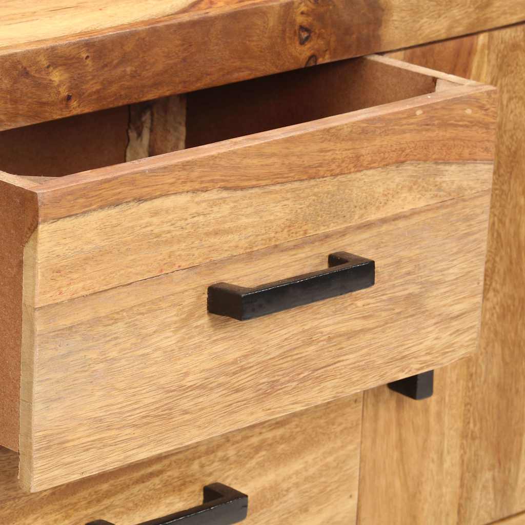 Sideboard 118x28x75 cm Solid Acacia Wood