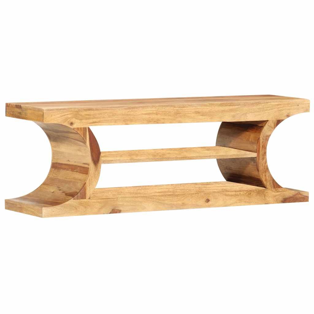 TV Cabinet 118x30x40 cm Solid Acacia Wood