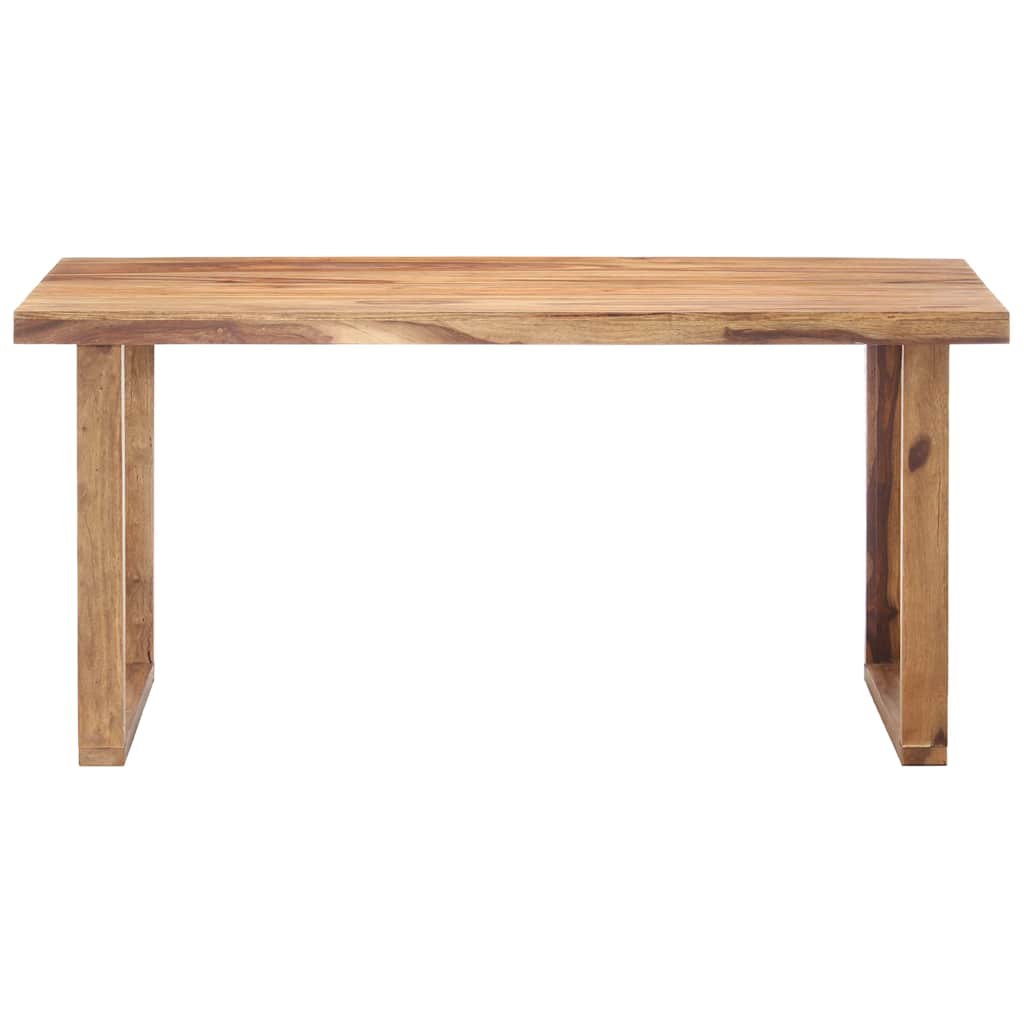 Dining Table 160x80x76 cm Solid Acacia Wood