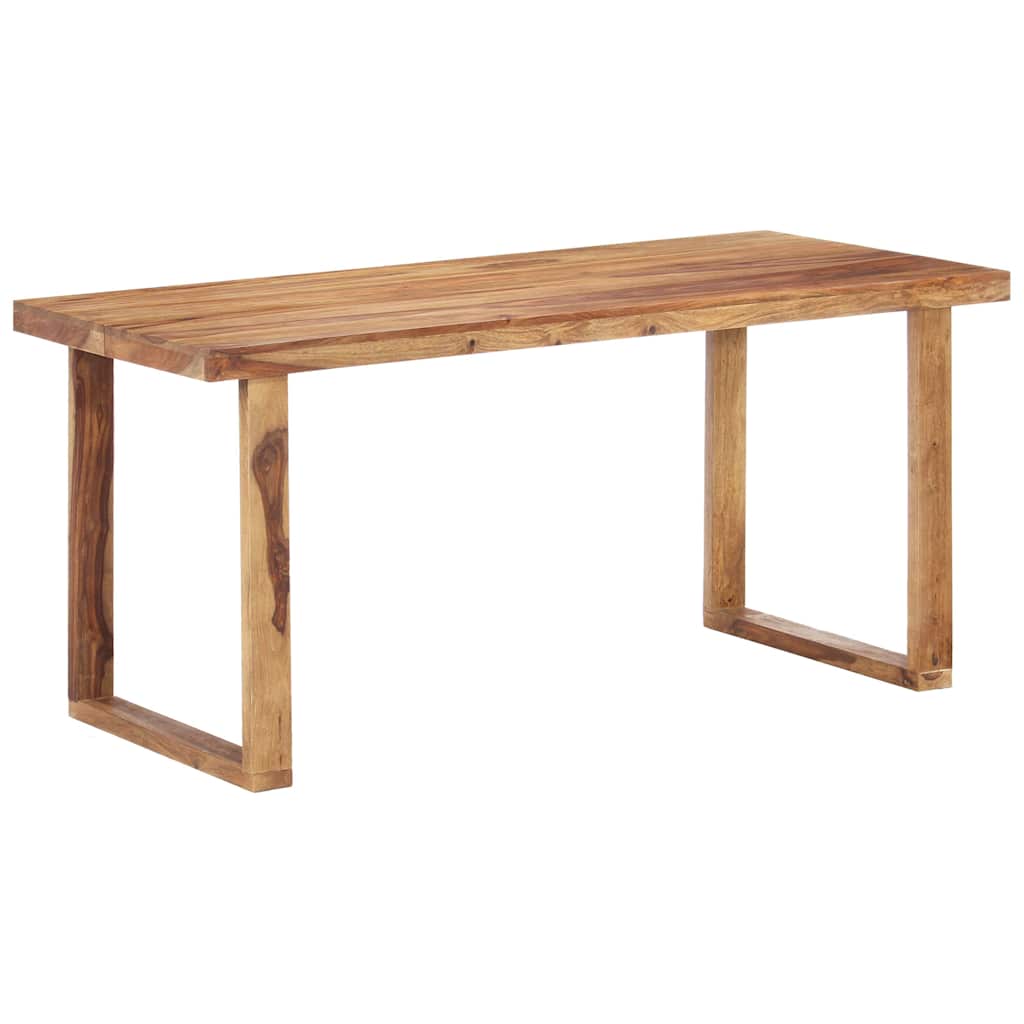 Dining Table 160x80x76 cm Solid Acacia Wood