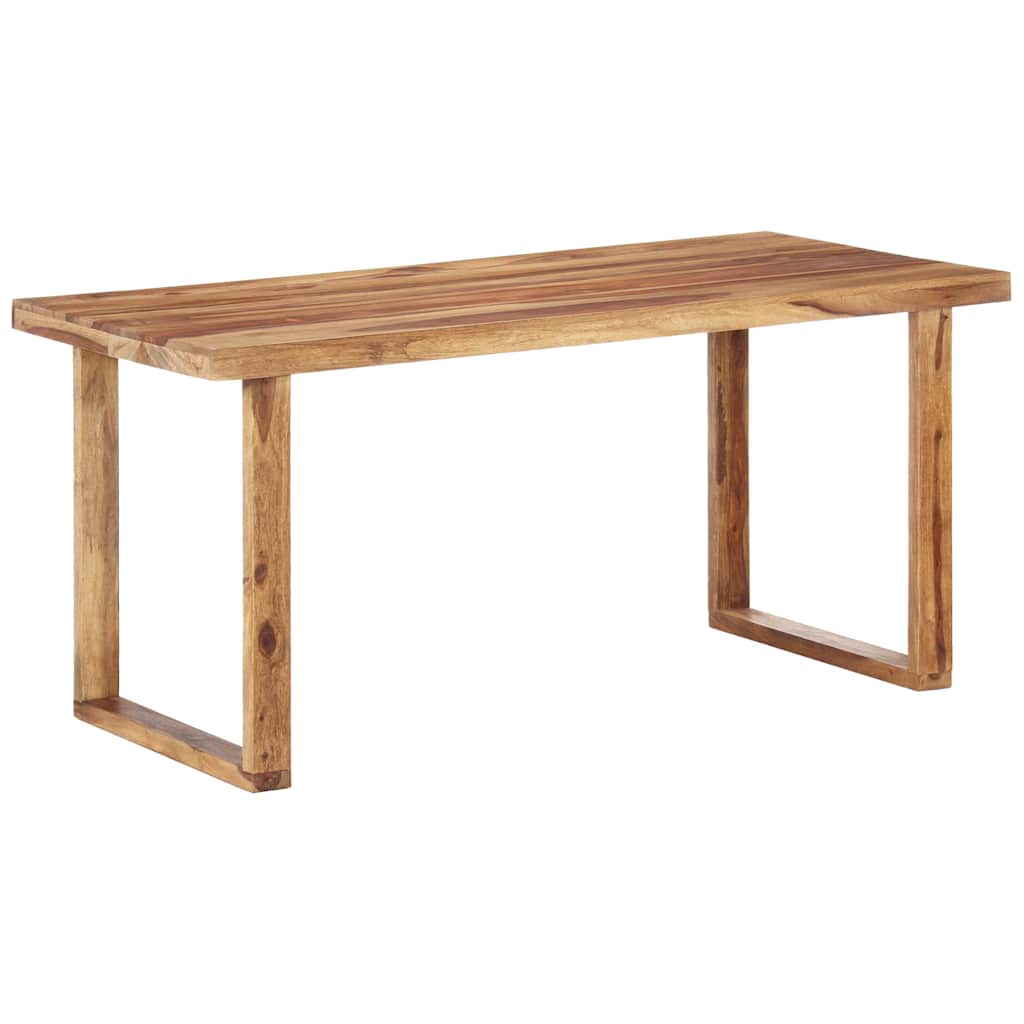Dining Table 160x80x76 cm Solid Acacia Wood
