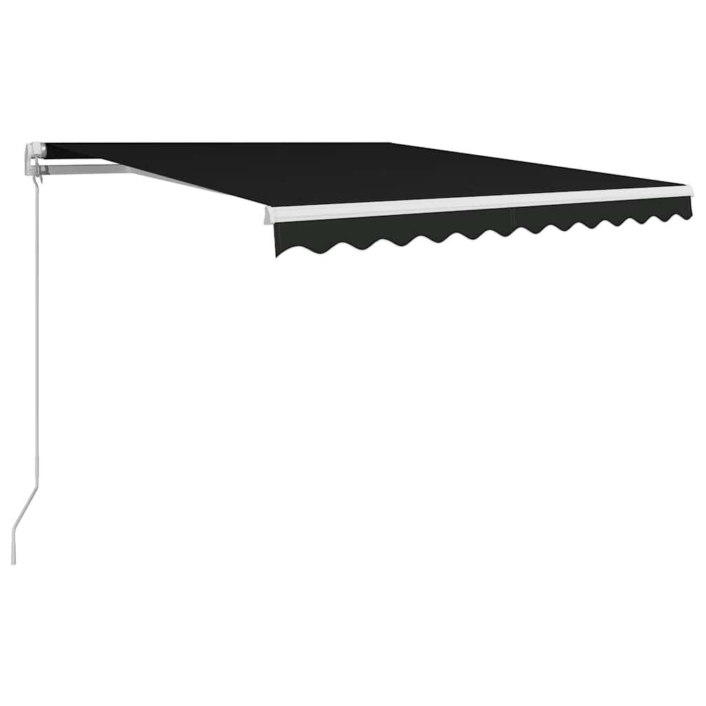 Manual Retractable Awning 350x250 cm Anthracite