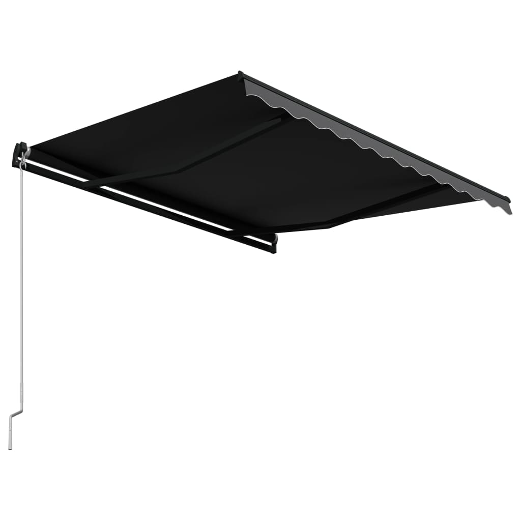 Manual Retractable Awning 300x250 cm Anthracite
