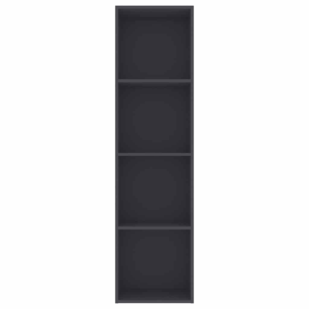 Book Cabinet Grey 40x30x151.5 cm Engineered Wood
