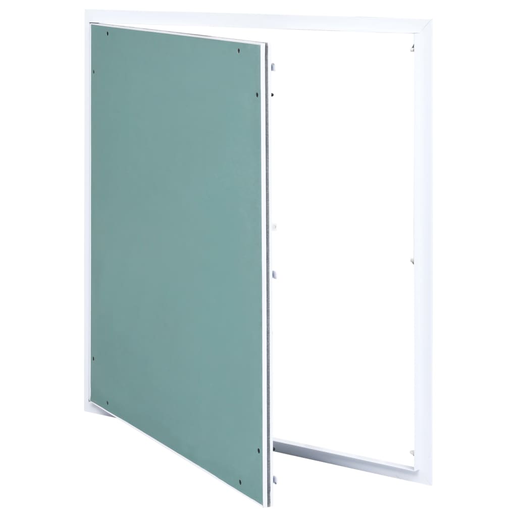 Access Panel with Aluminium Frame and Plasterboard 400x400 mm