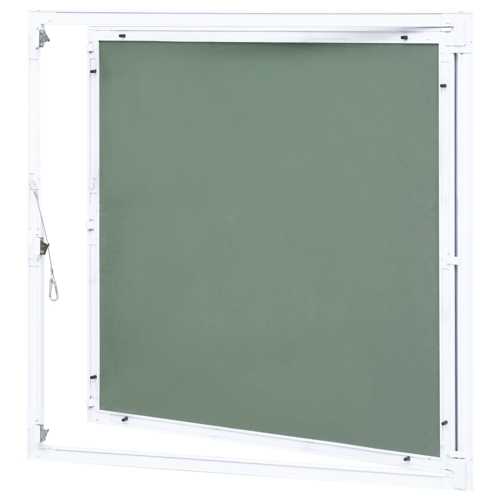 Access Panel with Aluminium Frame and Plasterboard 400x400 mm
