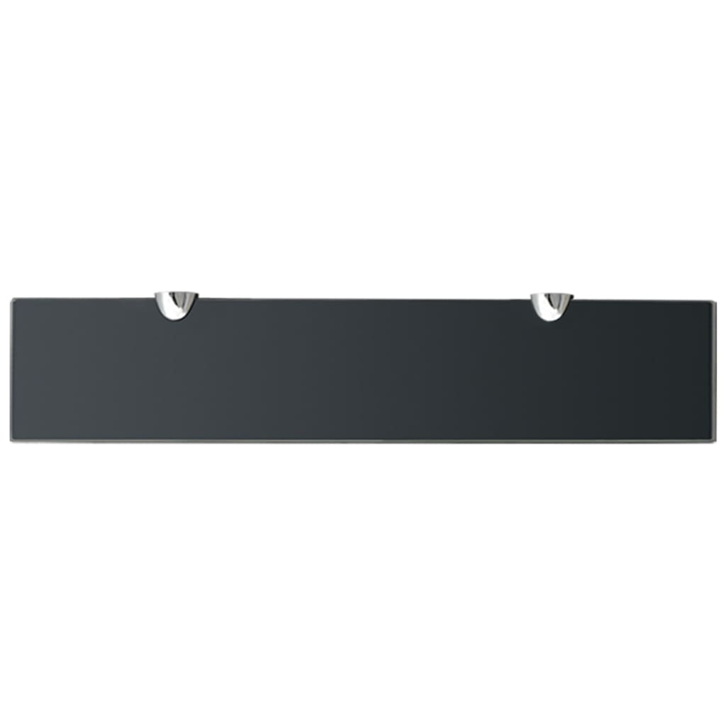 Floating Shelves 2 pcs Glass 50x10 cm 8 mm