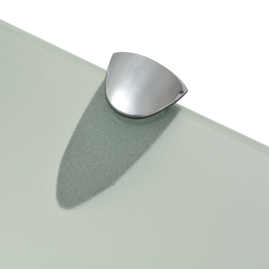 Floating Shelves 2 pcs Glass 40x10 cm 8 mm