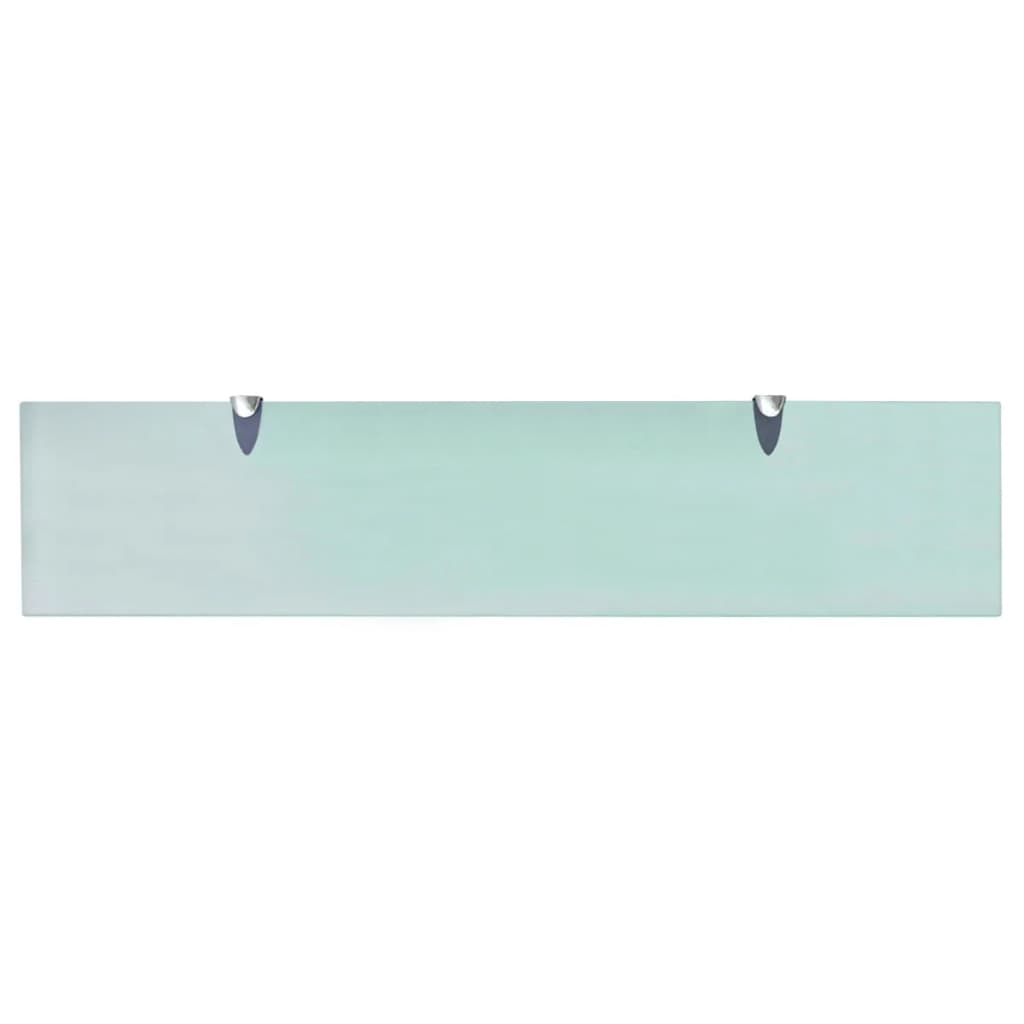 Floating Shelves 2 pcs Glass 90x20 cm 8 mm