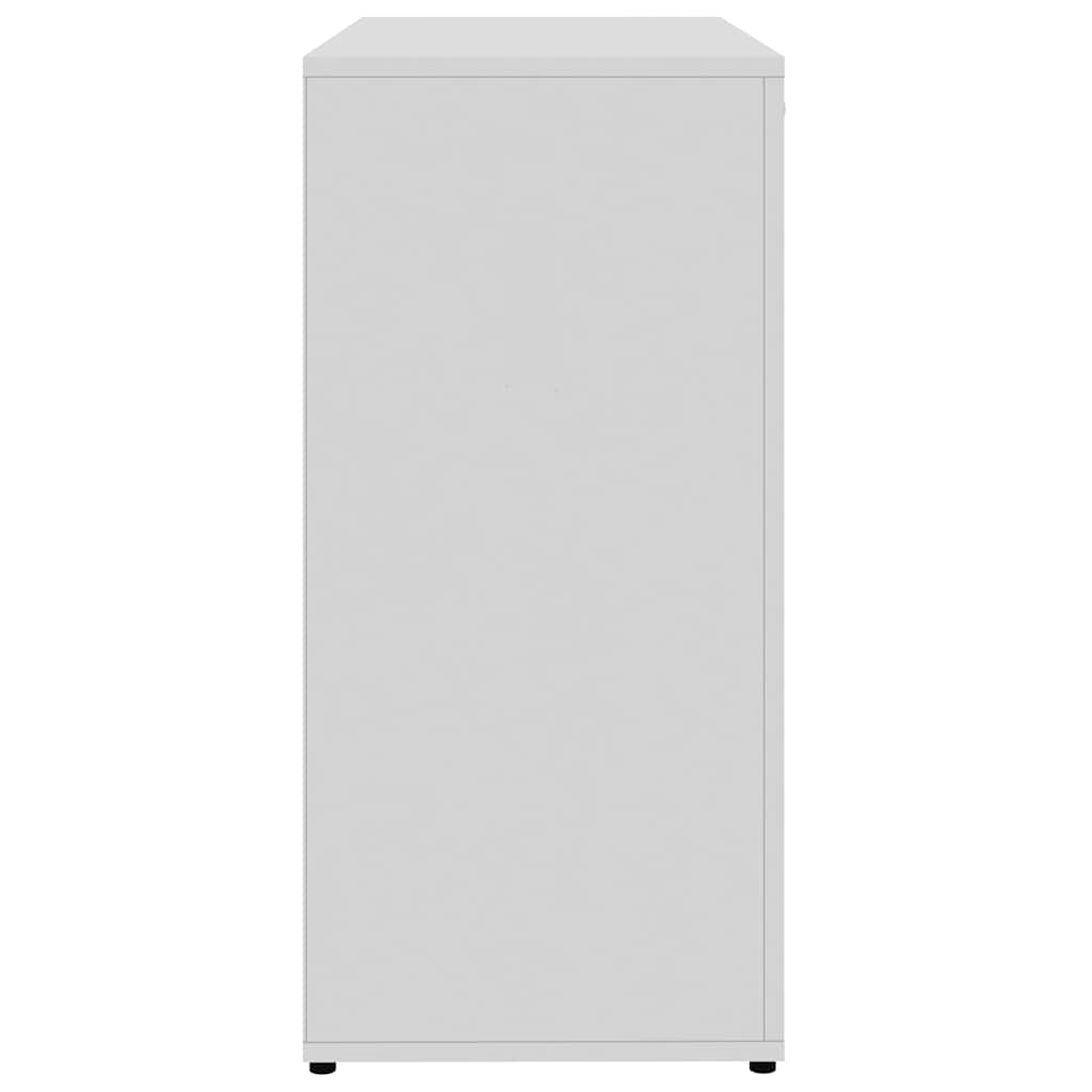 Sideboard White 80x36x75 cm Engineered Wood