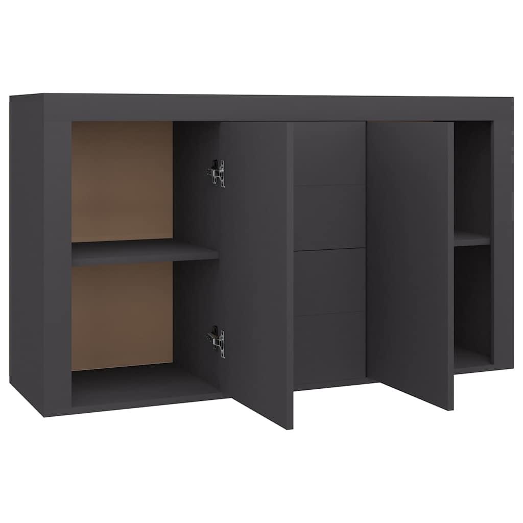 Sideboard Grey 120x36x69 cm Engineered Wood
