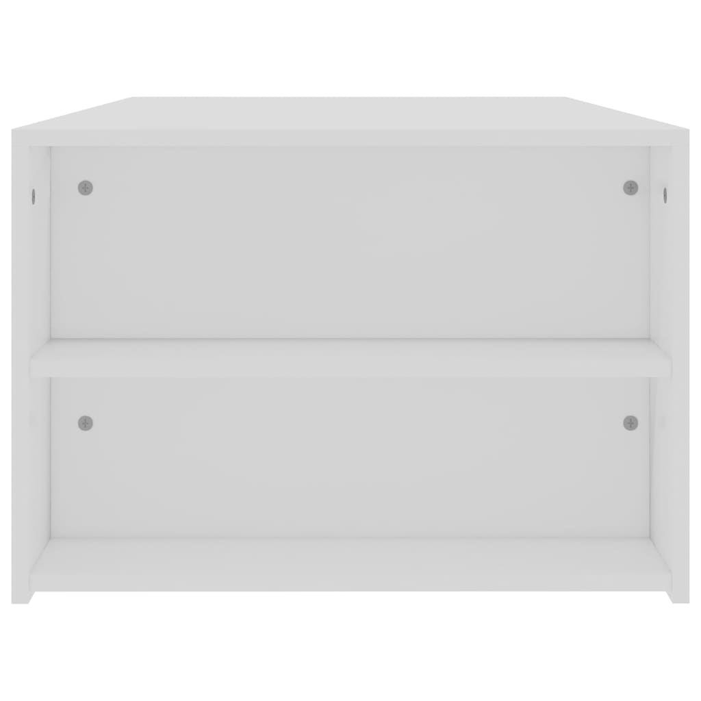 Coffee Table White 100x60x42 cm Engineered Wood