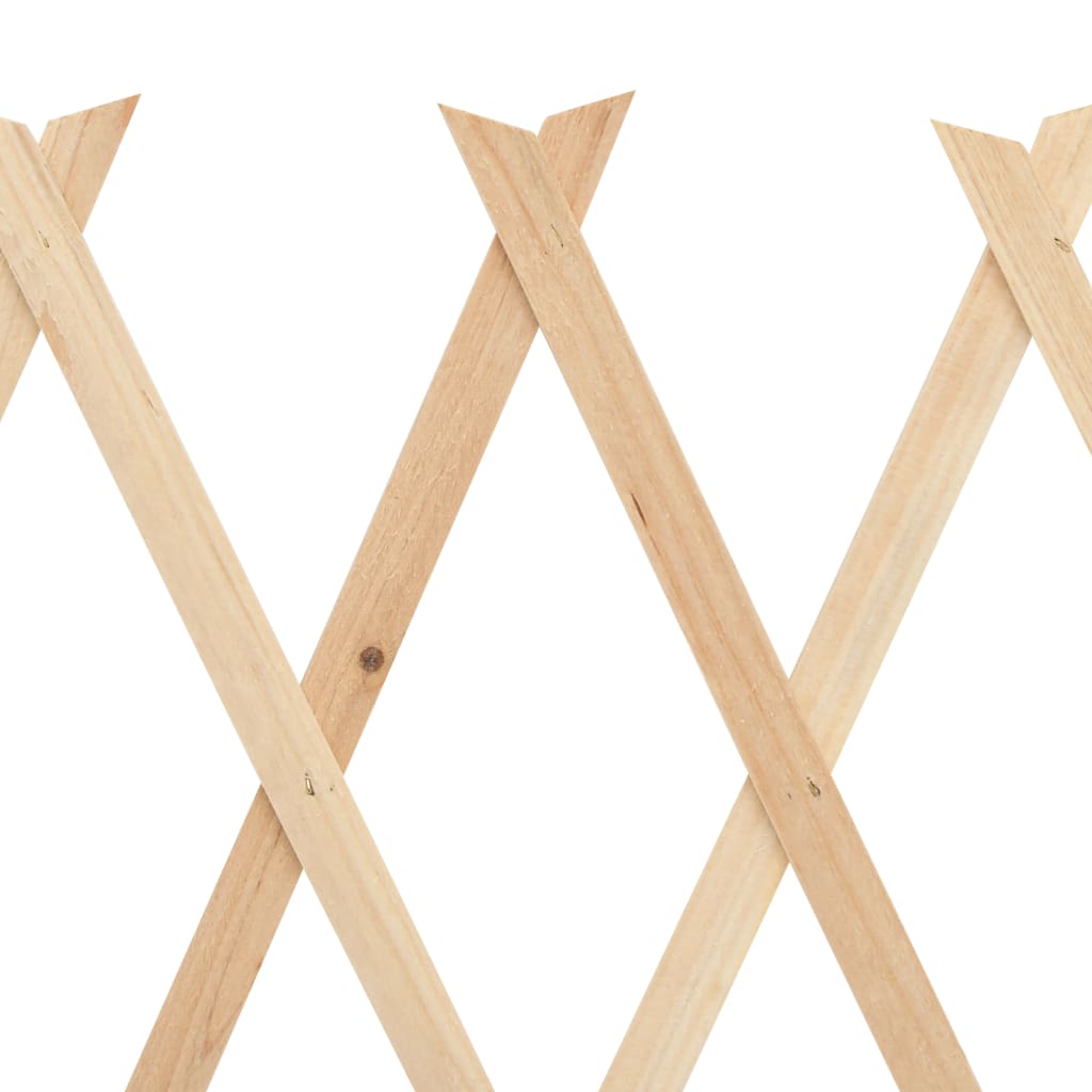 Trellis Fences 5 pcs Firwood 180x30 cm