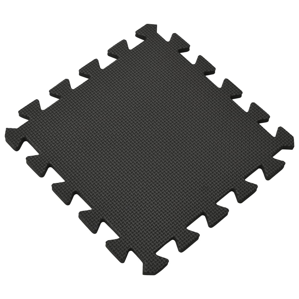 Floor Mats 54 pcs 4.86 m? EVA Foam Black