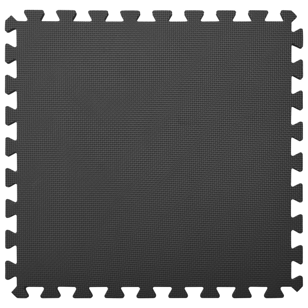 Floor Mats 6 pcs 2.16 m? EVA Foam Black