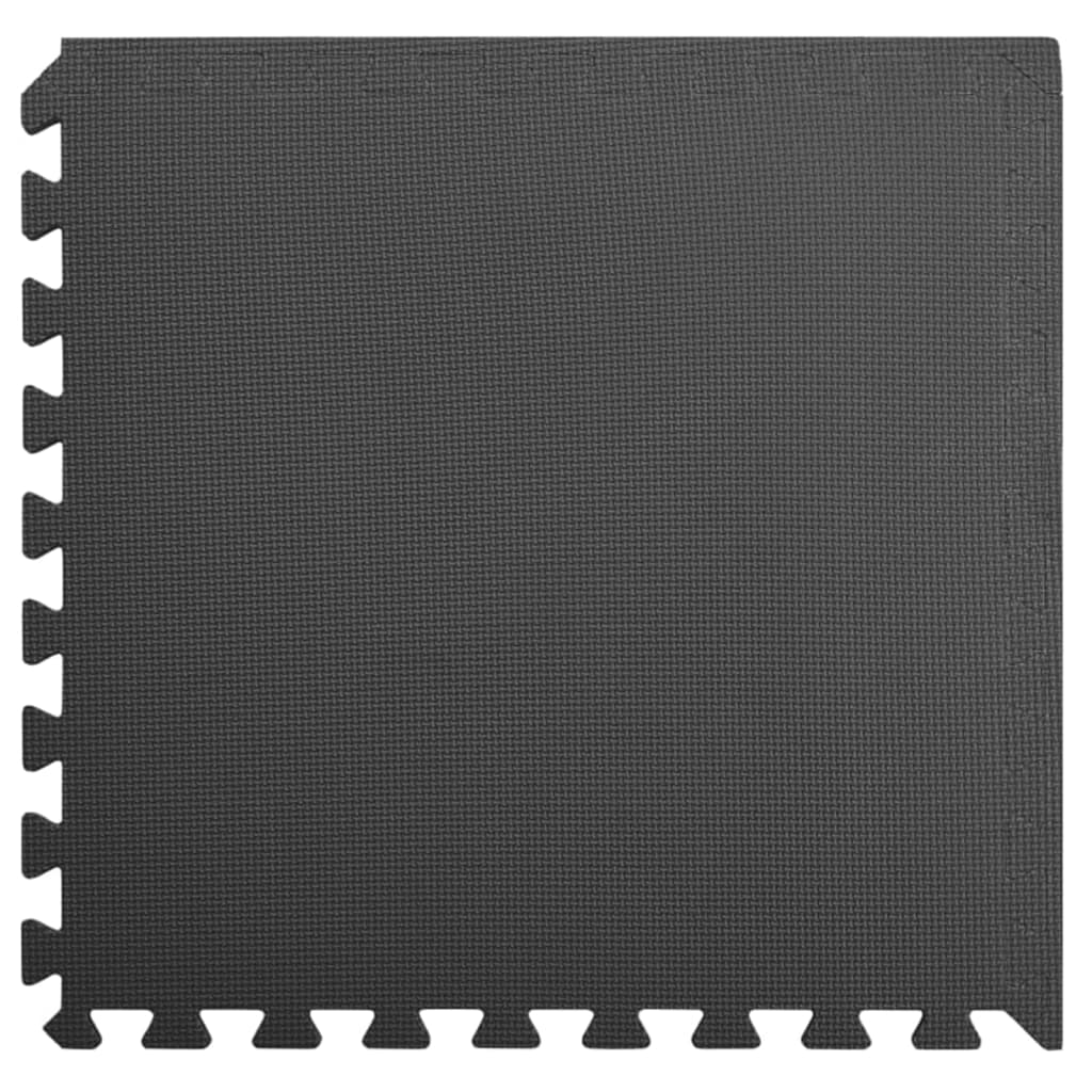 Floor Mats 24 pcs 8.64 m? EVA Foam Black