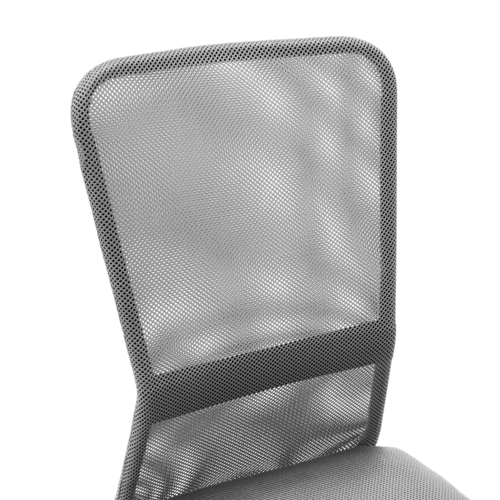 Office Chair Grey 44x52x100 cm Mesh Fabric