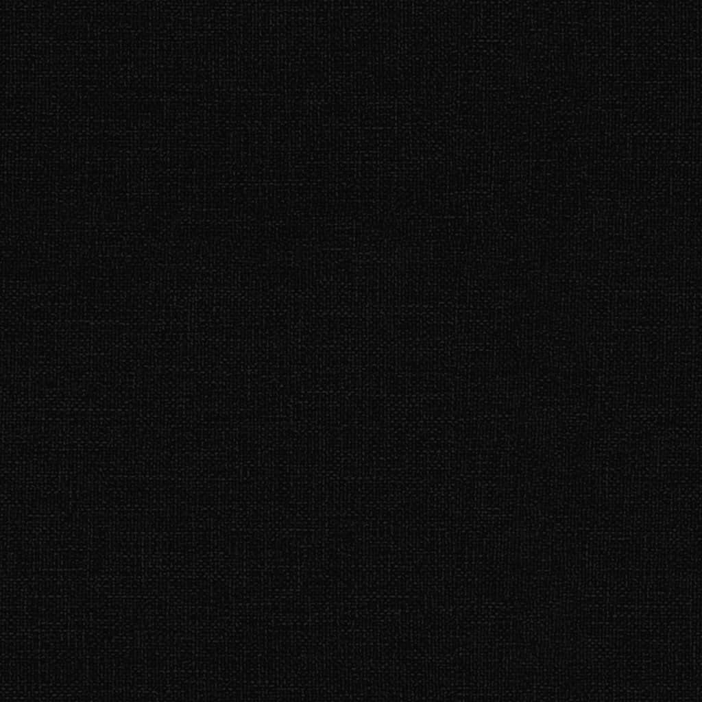 Recliner Chair Black Fabric