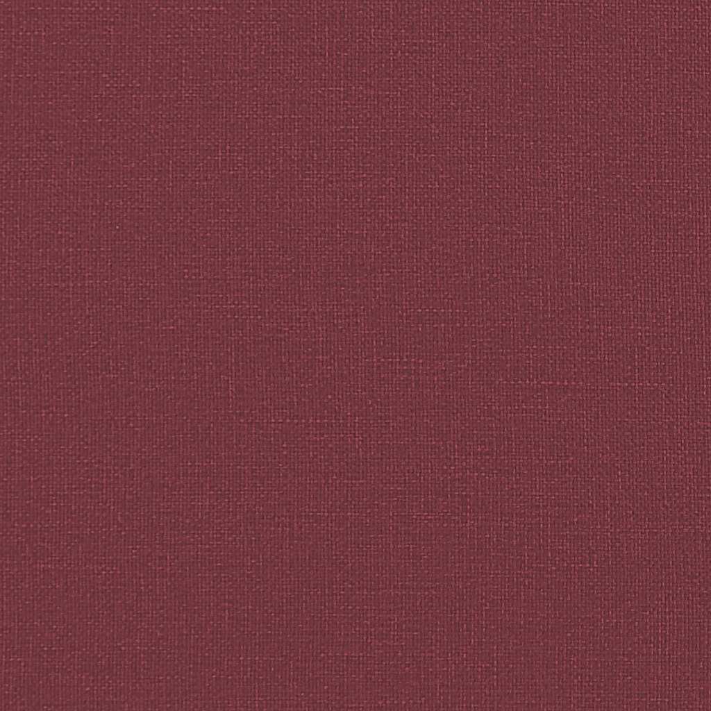 Recliner Chair Wine Red Fabric