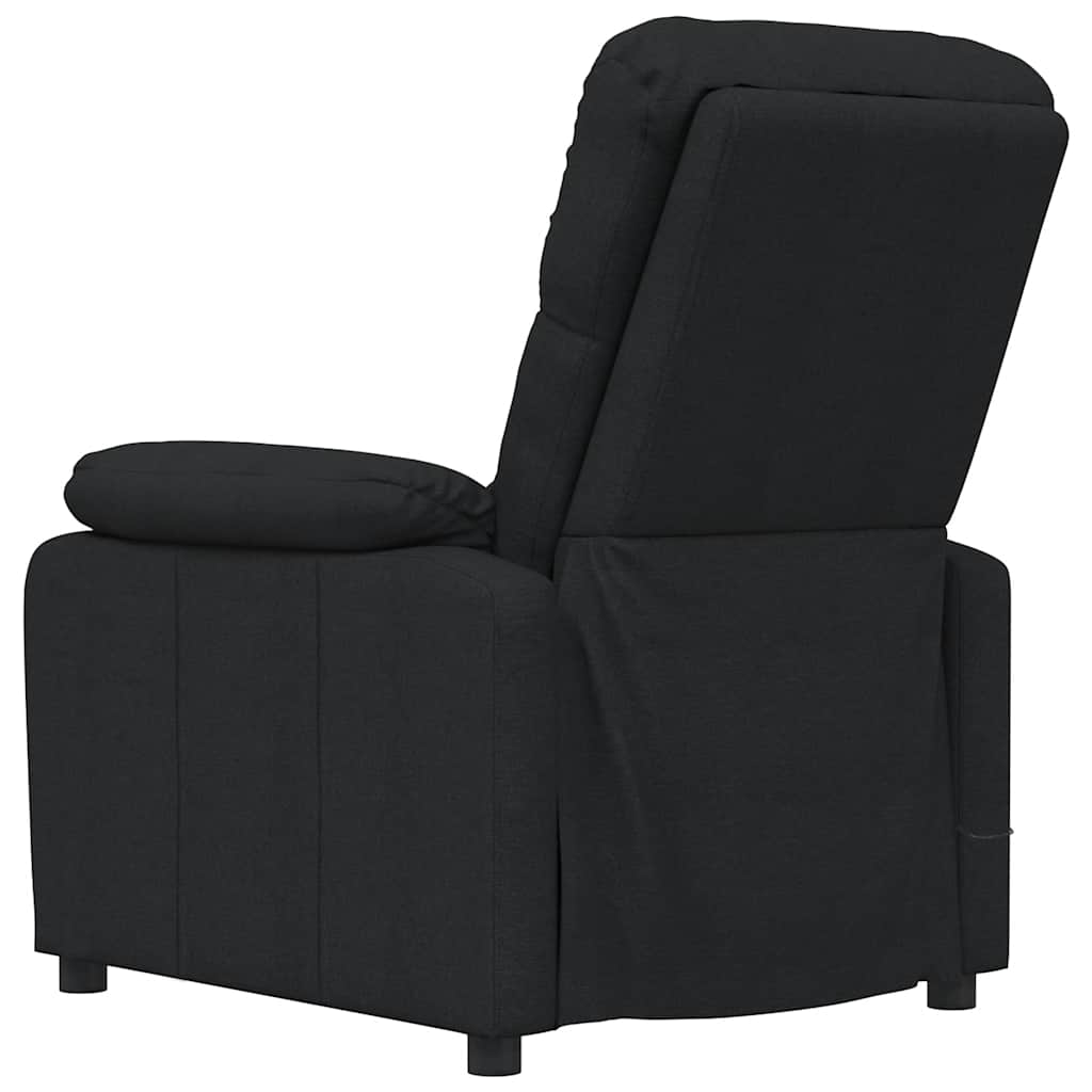 Massage Chair Black Fabric