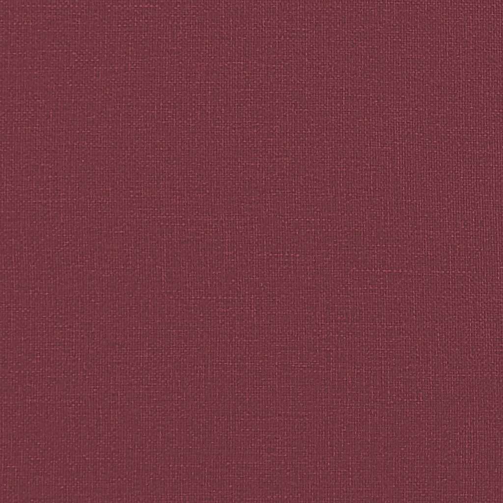 Massage Chair Wine Red Fabric