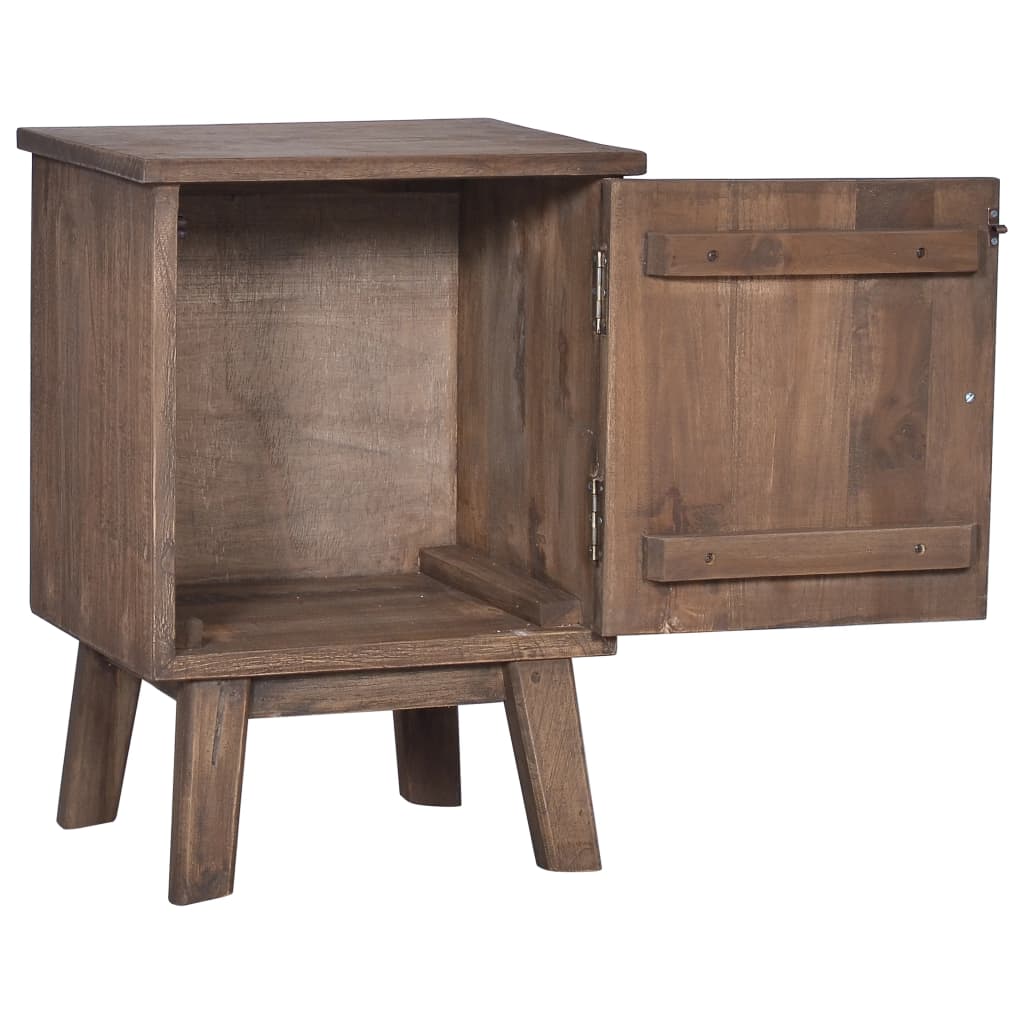 Bedside Cabinet 40x30x53 cm Solid Teak Wood