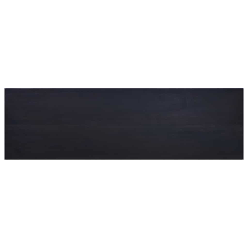 TV Cabinet Light Black Coffee 100x30x45 cm Solid Mahogany Wood
