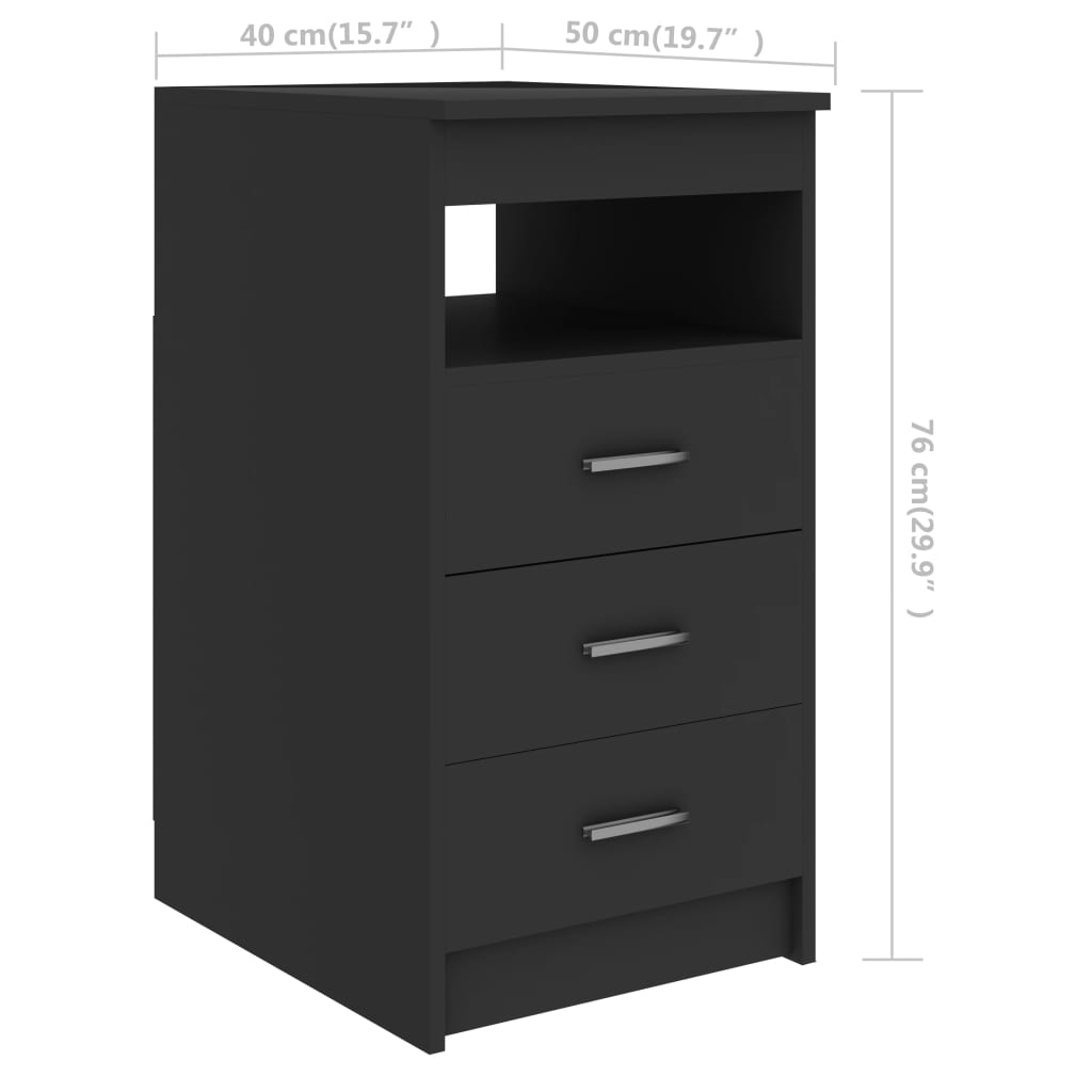 Desk Grey 140x50x76 cm Engineered Wood