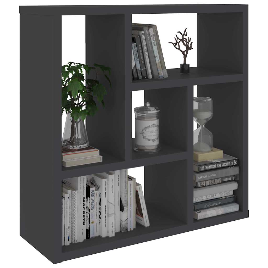 Wall Shelf Grey 45x16x45 cm Engineered Wood