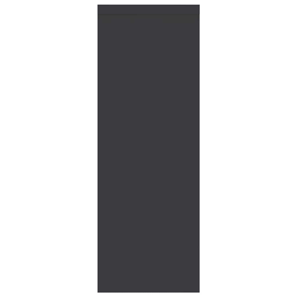 Wall Shelf Grey 45x16x45 cm Engineered Wood