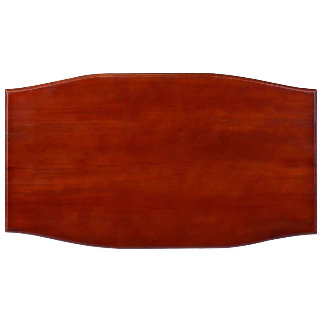 Coffee Table Classical Brown 90x50x40 cm Solid Mahogany Wood