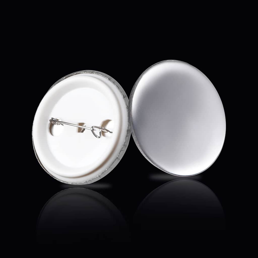 Pinback Button Parts 500 Sets 37 mm