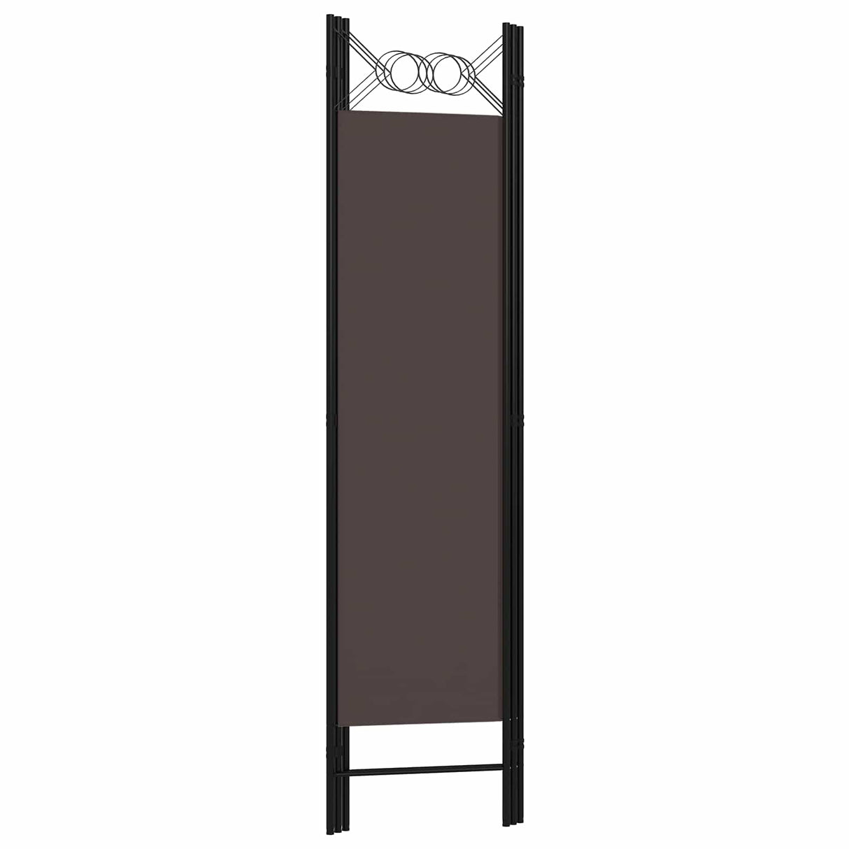 3-Panel Room Divider Brown 120x180 cm