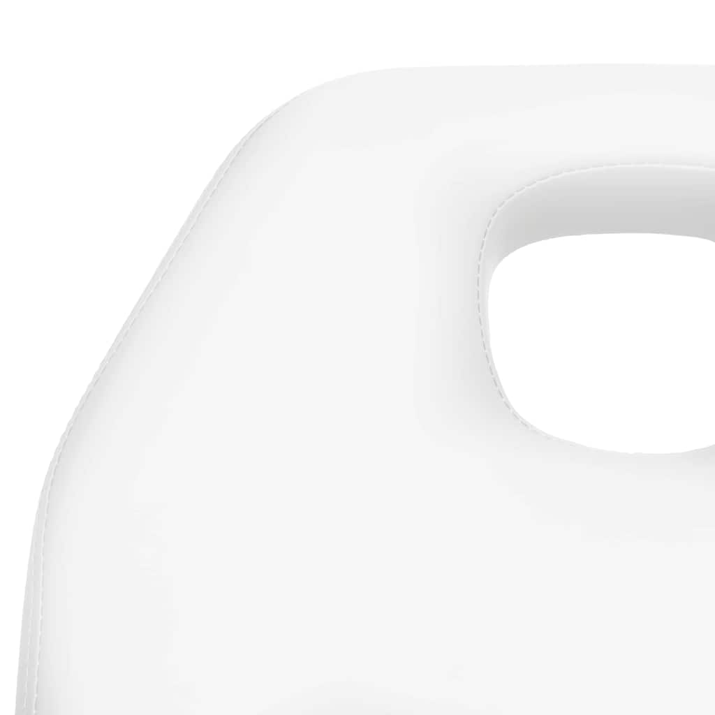 Massage Table White 180x62x(86.5-118) cm