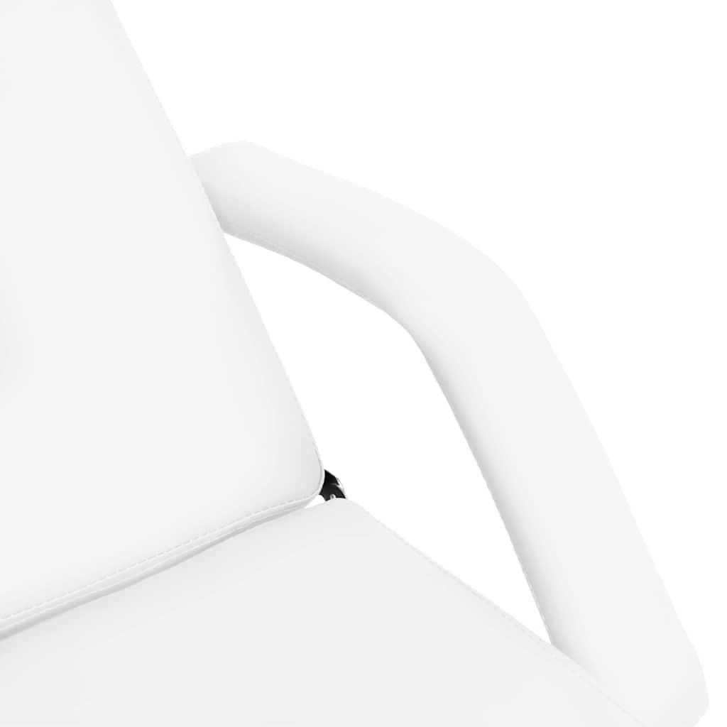 Massage Table White 180x62x(86.5-118) cm