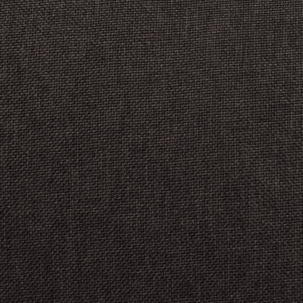 Stand up Massage Chair Dark Brown Fabric