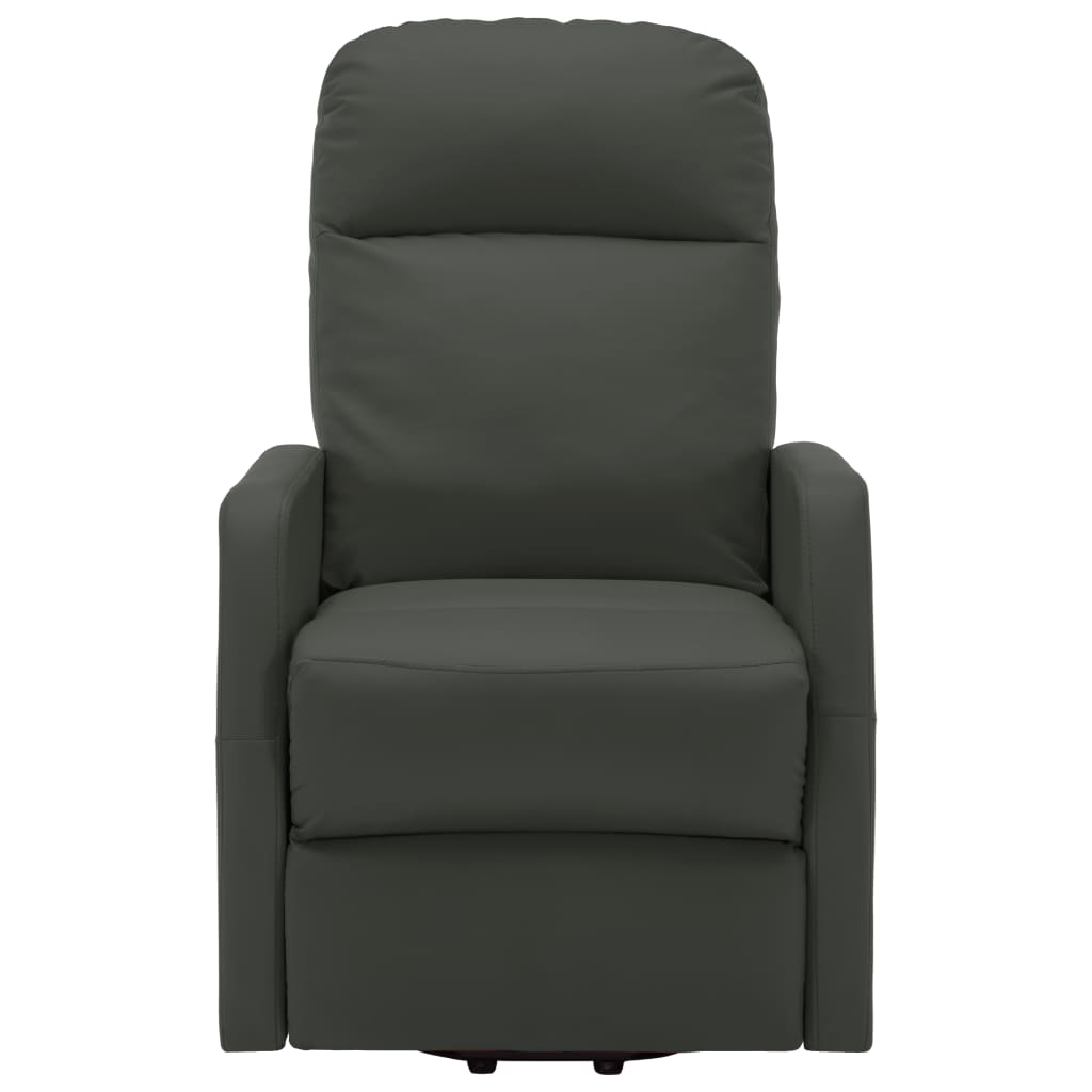 Stand up Chair Anthracite Faux Leather