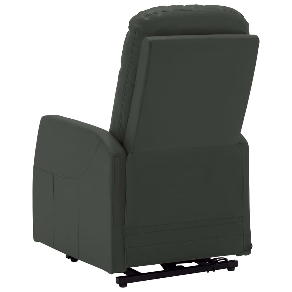 Stand up Chair Anthracite Faux Leather