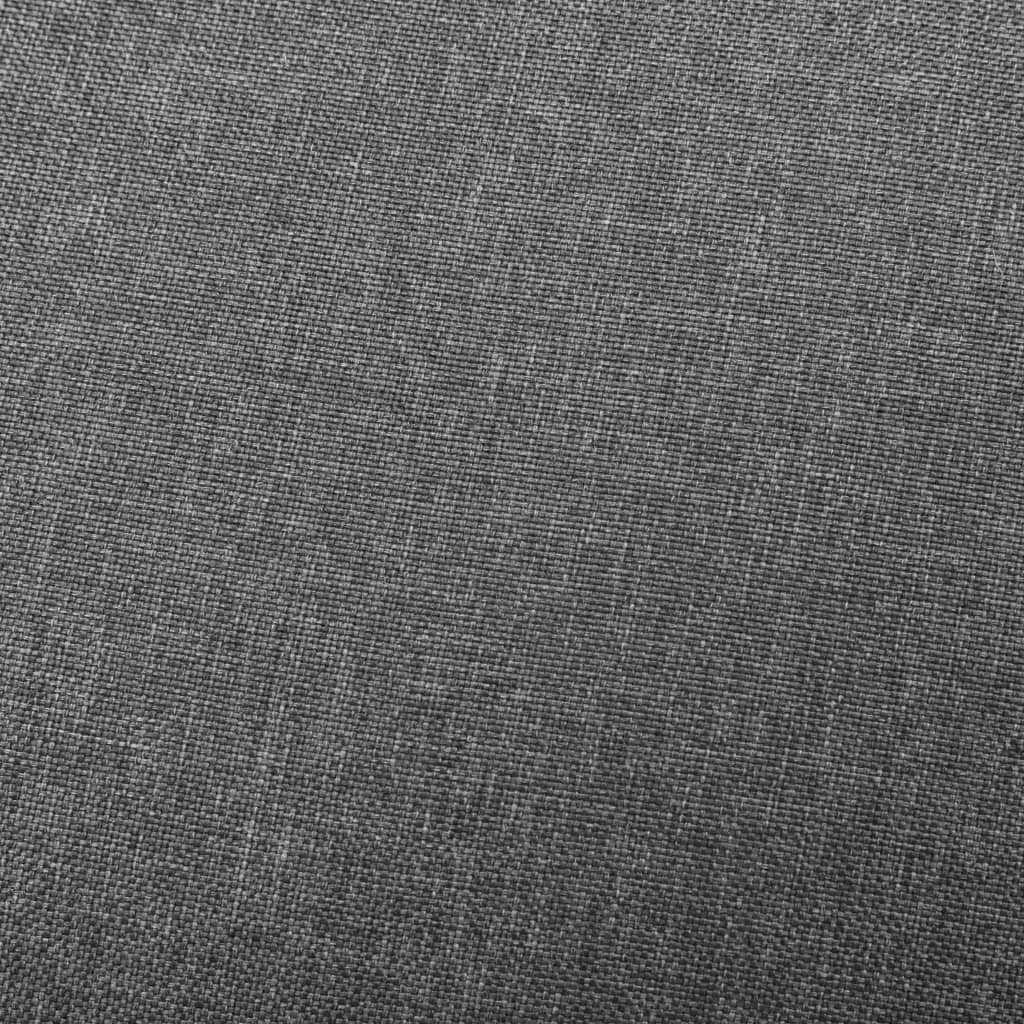 Massage Reclining Chair Light Grey Fabric