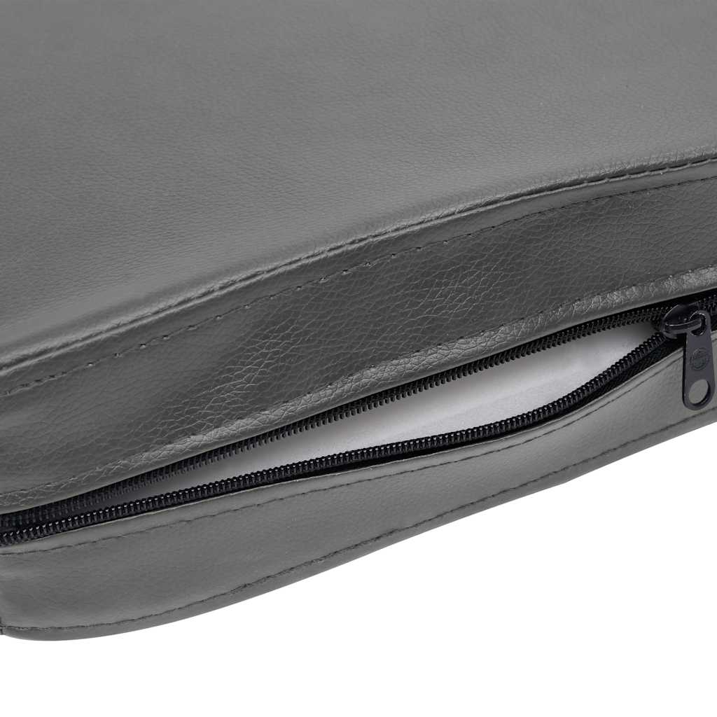 Dog Sofa Grey 80x50x40 Cm Faux Leather