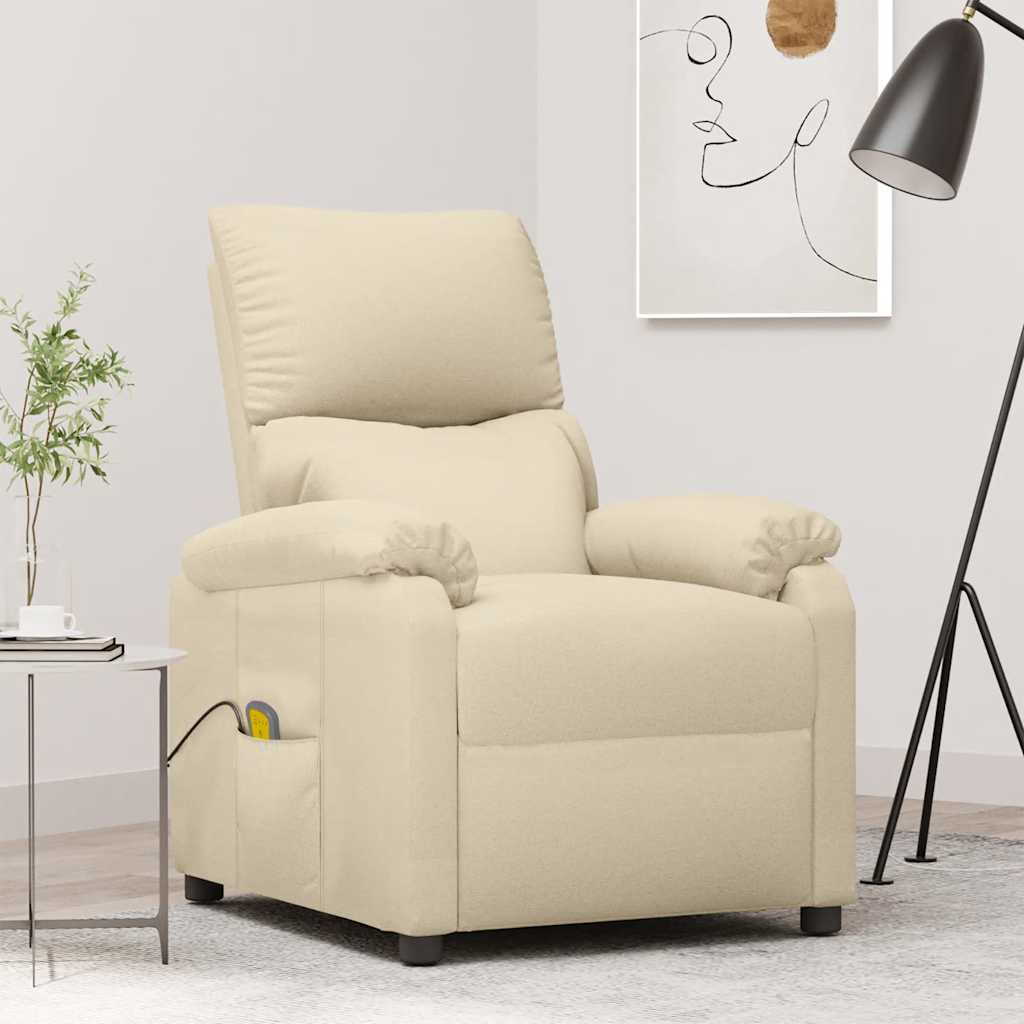 Massage Chair Cream Fabric