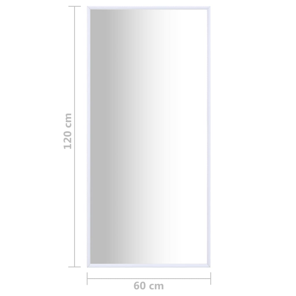Mirror White 120x60 cm