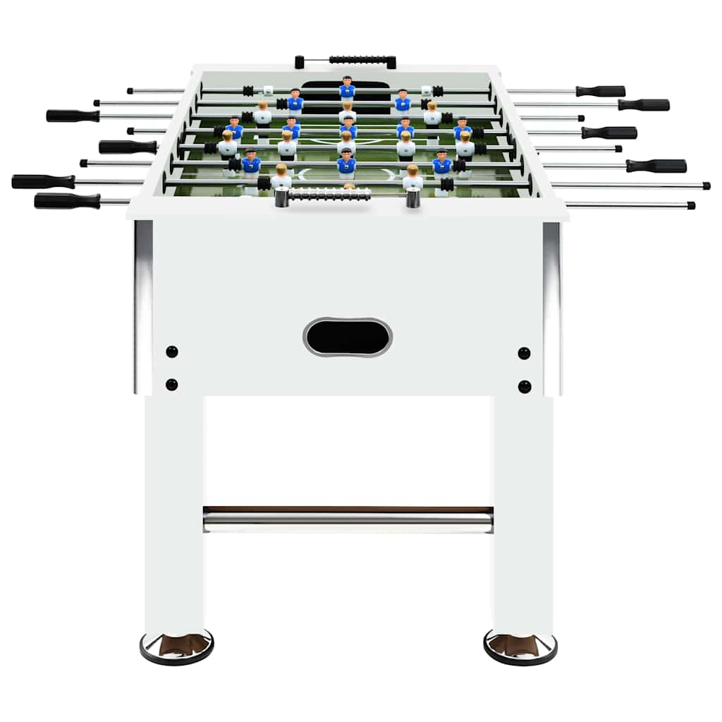 Football Table Steel 60 kg 140x74.5x87.5 cm White