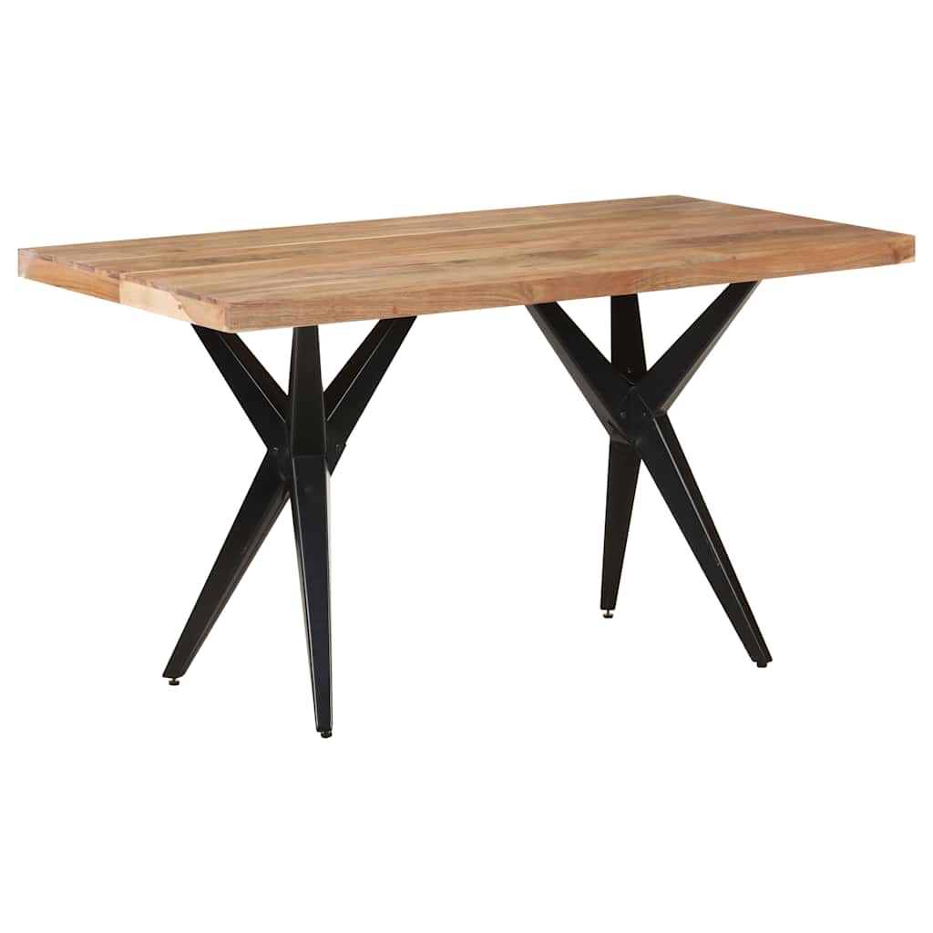 Dining Table 140x70x76 cm Solid Acacia Wood