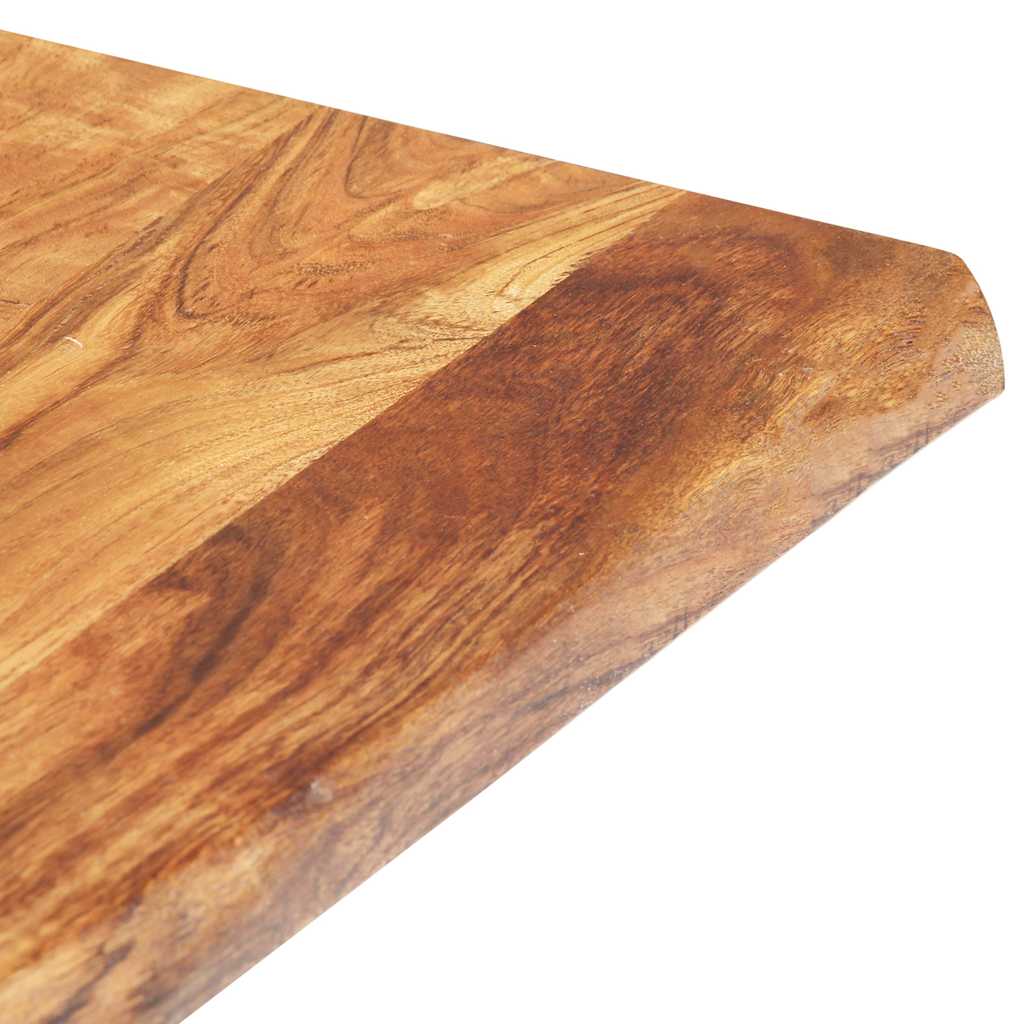 Coffee Table with Live Edges 115x60x40 cm Solid Acacia Wood
