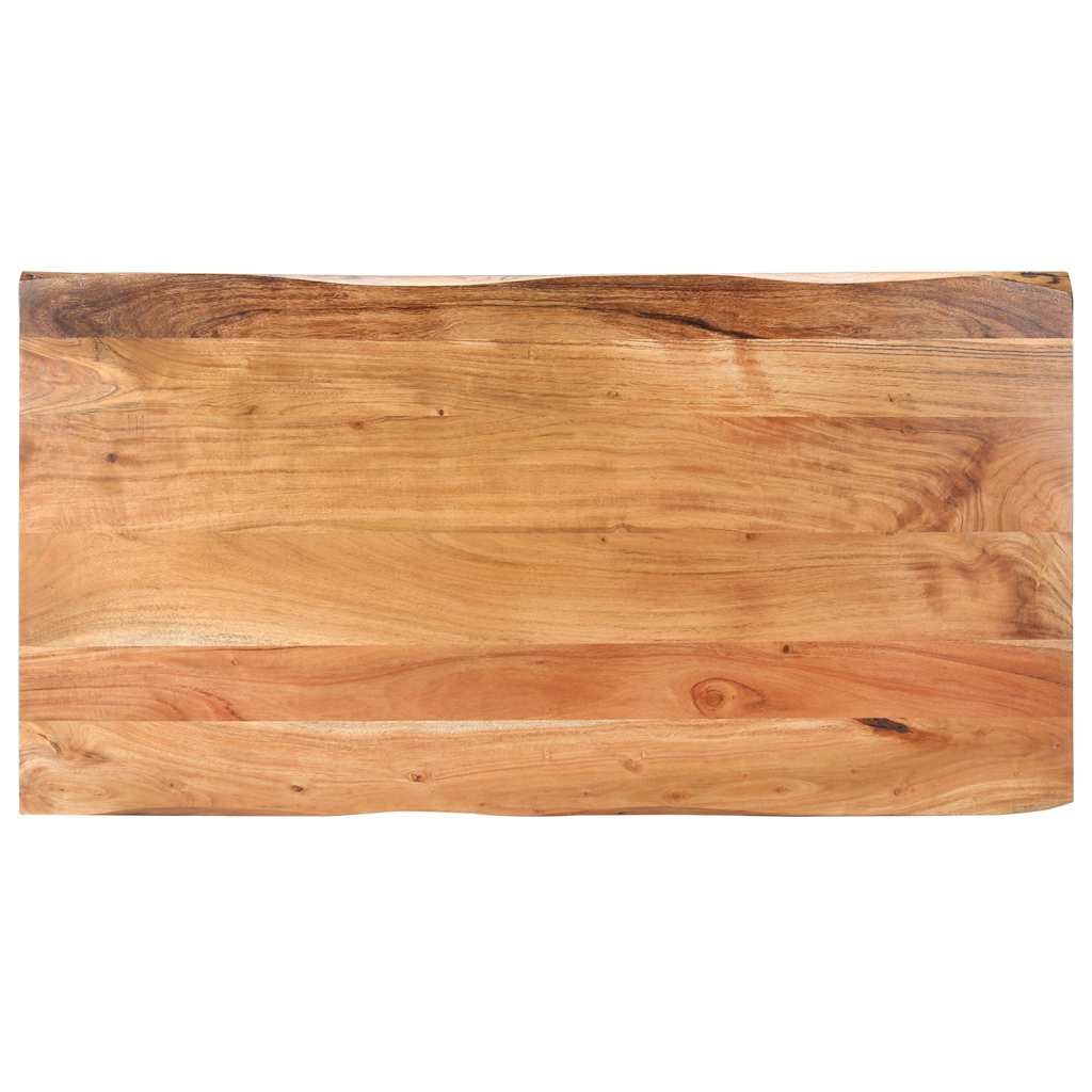 Coffee Table with Live Edges 115x60x40 cm Solid Acacia Wood